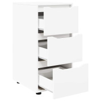 Produktbild för Förvaringsskåp Vit 40 x 48 x 81 cm Konstruerat trä