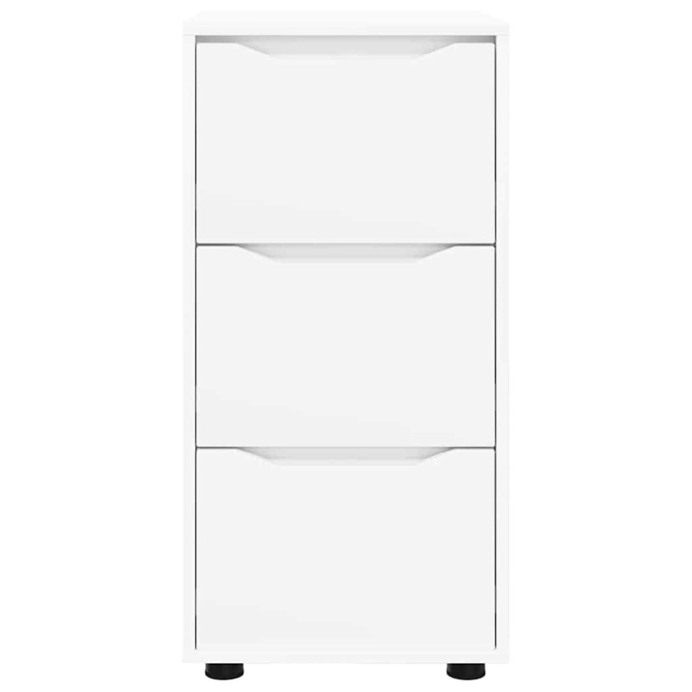 Produktbild för Förvaringsskåp Vit 40 x 48 x 81 cm Konstruerat trä