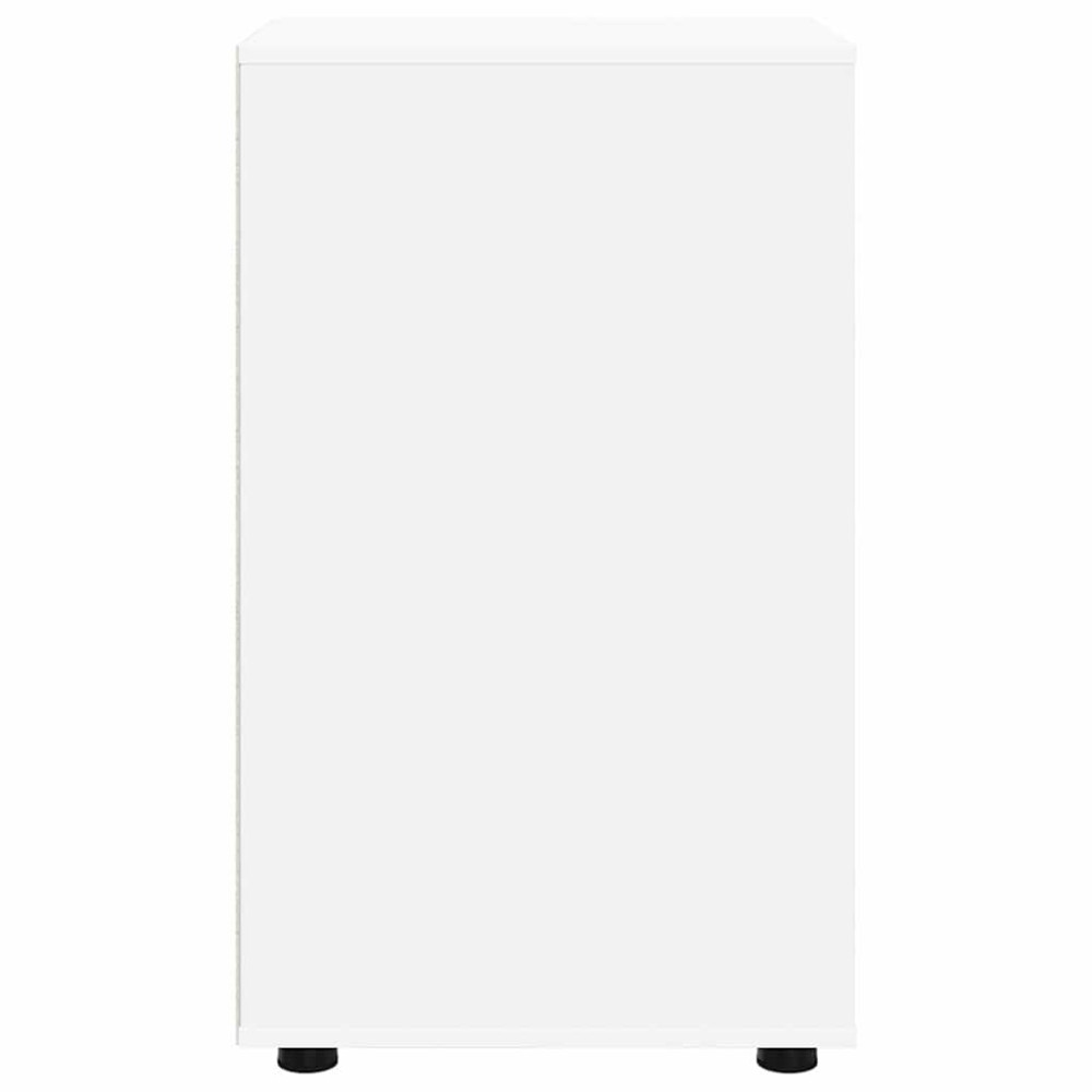 Produktbild för Förvaringsskåp Vit 40 x 48 x 81 cm Konstruerat trä