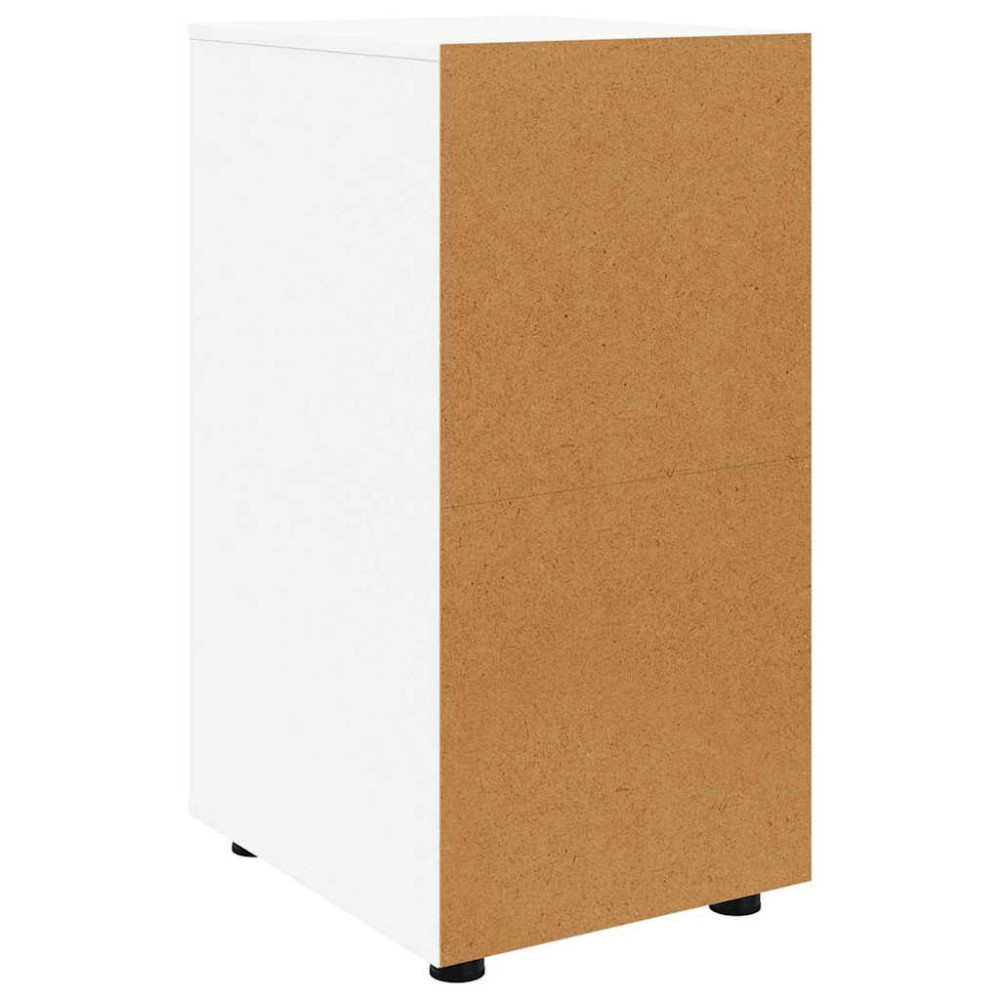 Produktbild för Förvaringsskåp Vit 40 x 48 x 81 cm Konstruerat trä