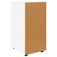 Produktbild för Förvaringsskåp Vit 40 x 48 x 81 cm Konstruerat trä