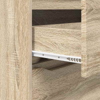 Produktbild för Förvaringsskåp Sonoma-ek 40 x 48 x 81 cm Konstruerat trä