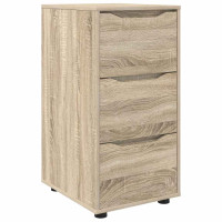 Produktbild för Förvaringsskåp Sonoma-ek 40 x 48 x 81 cm Konstruerat trä