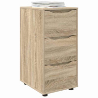 Produktbild för Förvaringsskåp Sonoma-ek 40 x 48 x 81 cm Konstruerat trä