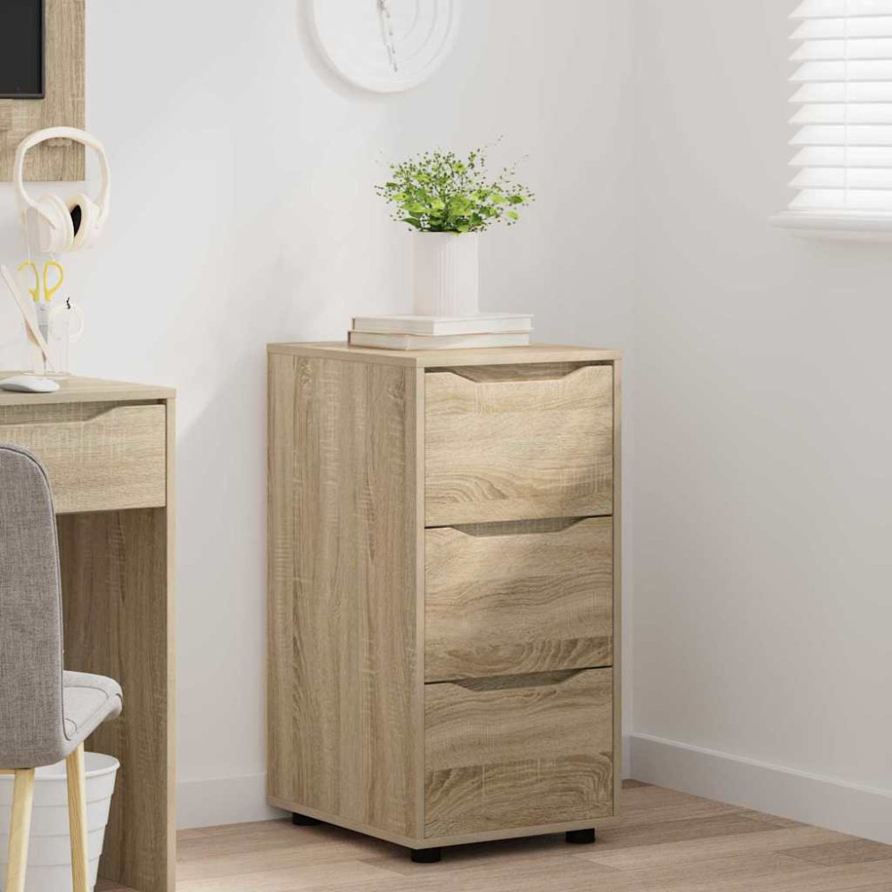 Produktbild för Förvaringsskåp Sonoma-ek 40 x 48 x 81 cm Konstruerat trä
