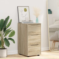 Produktbild för Förvaringsskåp Sonoma-ek 40 x 48 x 81 cm Konstruerat trä