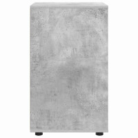 Produktbild för Förvaringsskåp Betonggrå 40 x 48 x 81 cm Konstruerat trä