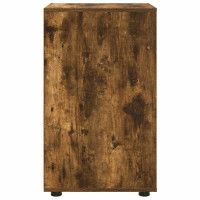 Produktbild för Förvaringsskåp Rökt ek 40 x 48 x 81 cm Konstruerat trä