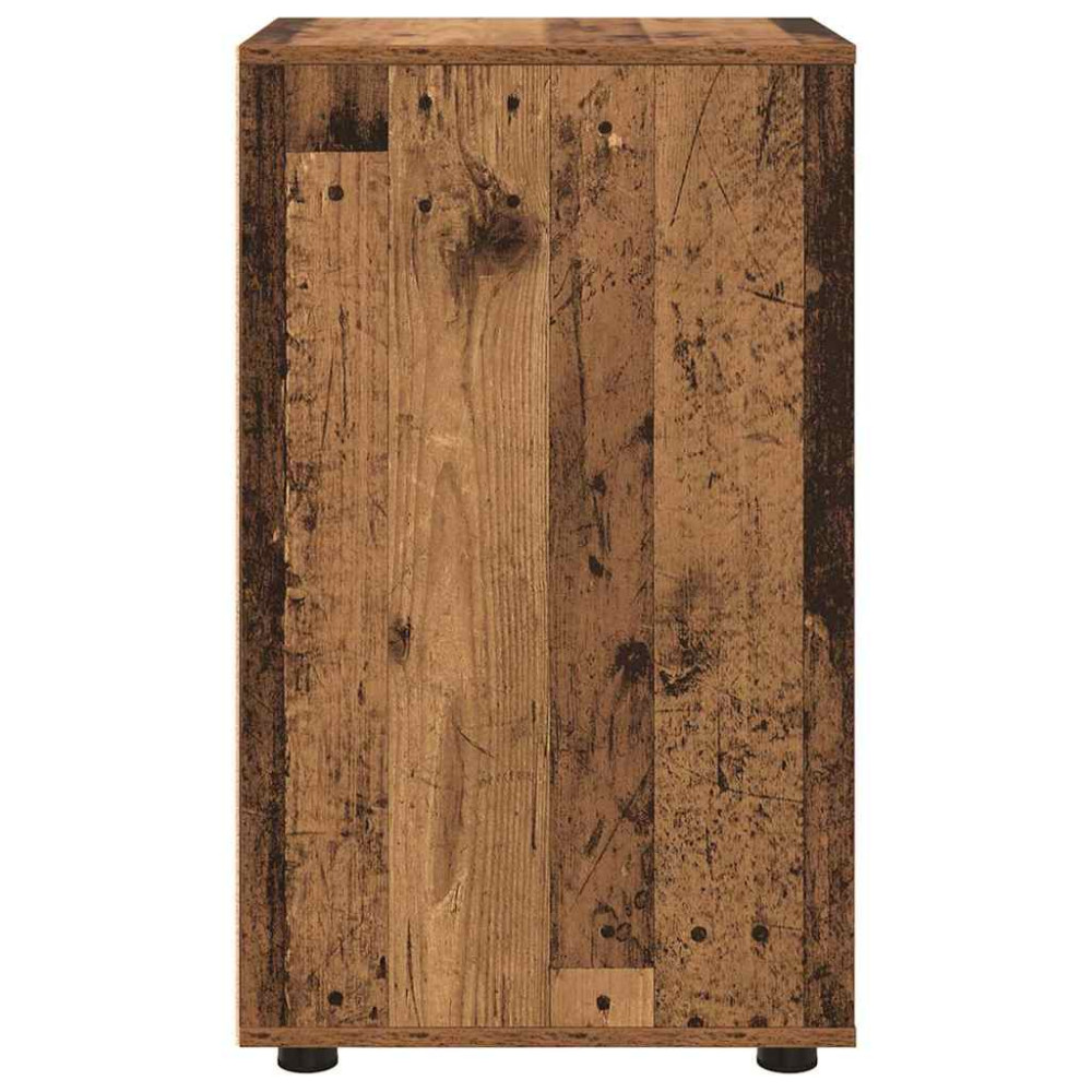 Produktbild för Förvaringsskåp Gammalt trä 40 x 48 x 81 cm Konstruerat trä