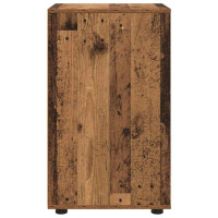 Produktbild för Förvaringsskåp Gammalt trä 40 x 48 x 81 cm Konstruerat trä