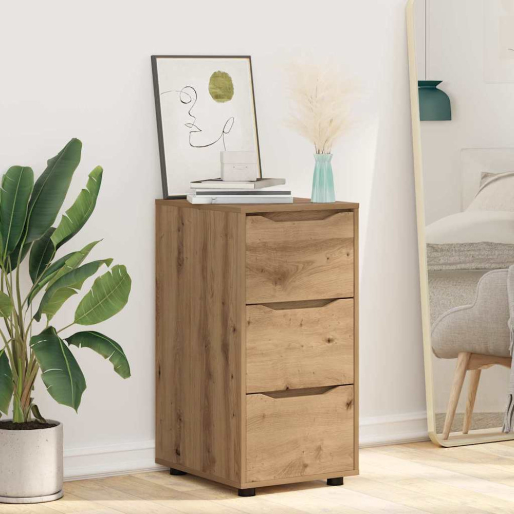 Produktbild för Förvaringsskåp Artisan Ek 40 x 48 x 81 cm Konstruerat trä