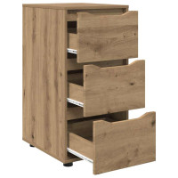 Produktbild för Förvaringsskåp Artisan Ek 40 x 48 x 81 cm Konstruerat trä