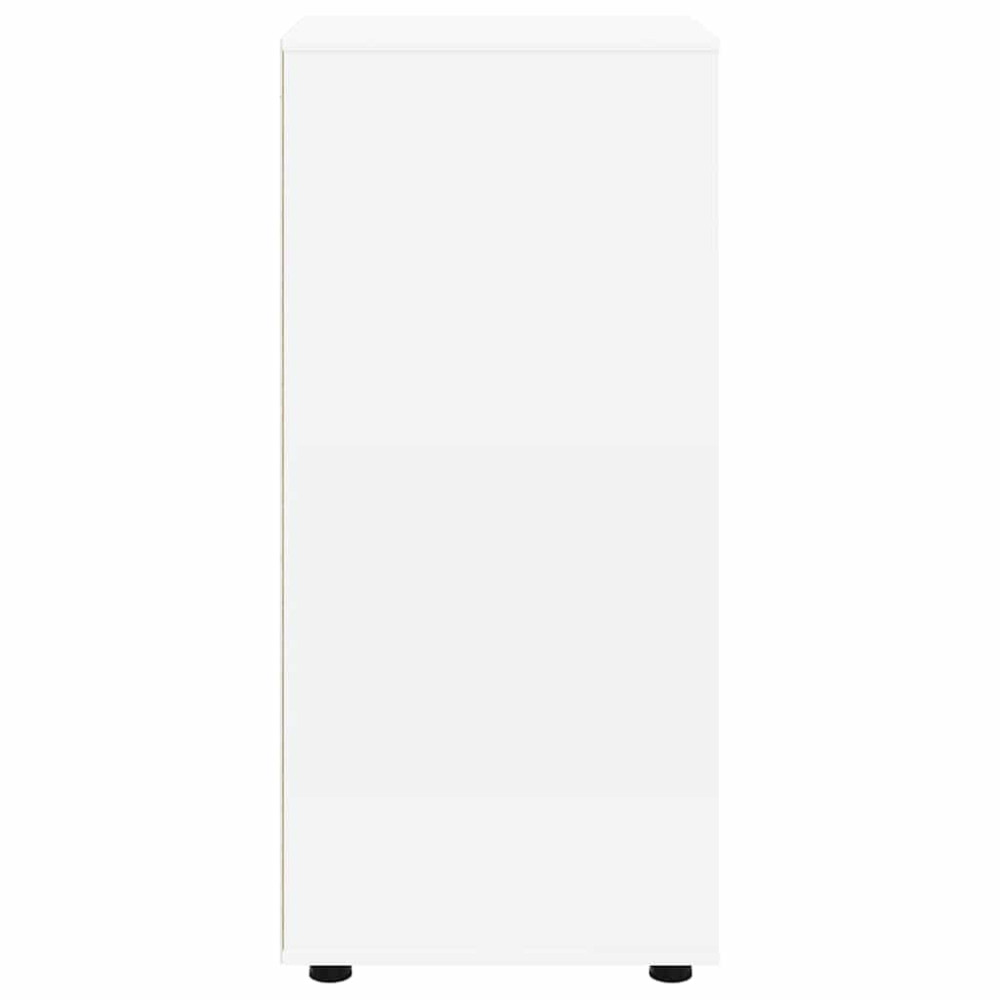 Produktbild för Förvaringsskåp Vit 40 x 48 x 105 cm Konstruerat trä