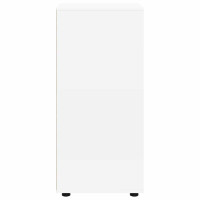 Produktbild för Förvaringsskåp Vit 40 x 48 x 105 cm Konstruerat trä