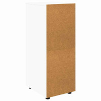 Produktbild för Förvaringsskåp Vit 40 x 48 x 105 cm Konstruerat trä