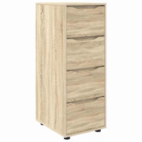 Produktbild för Förvaringsskåp Sonoma-ek 40 x 48 x 105 cm Konstruerat trä