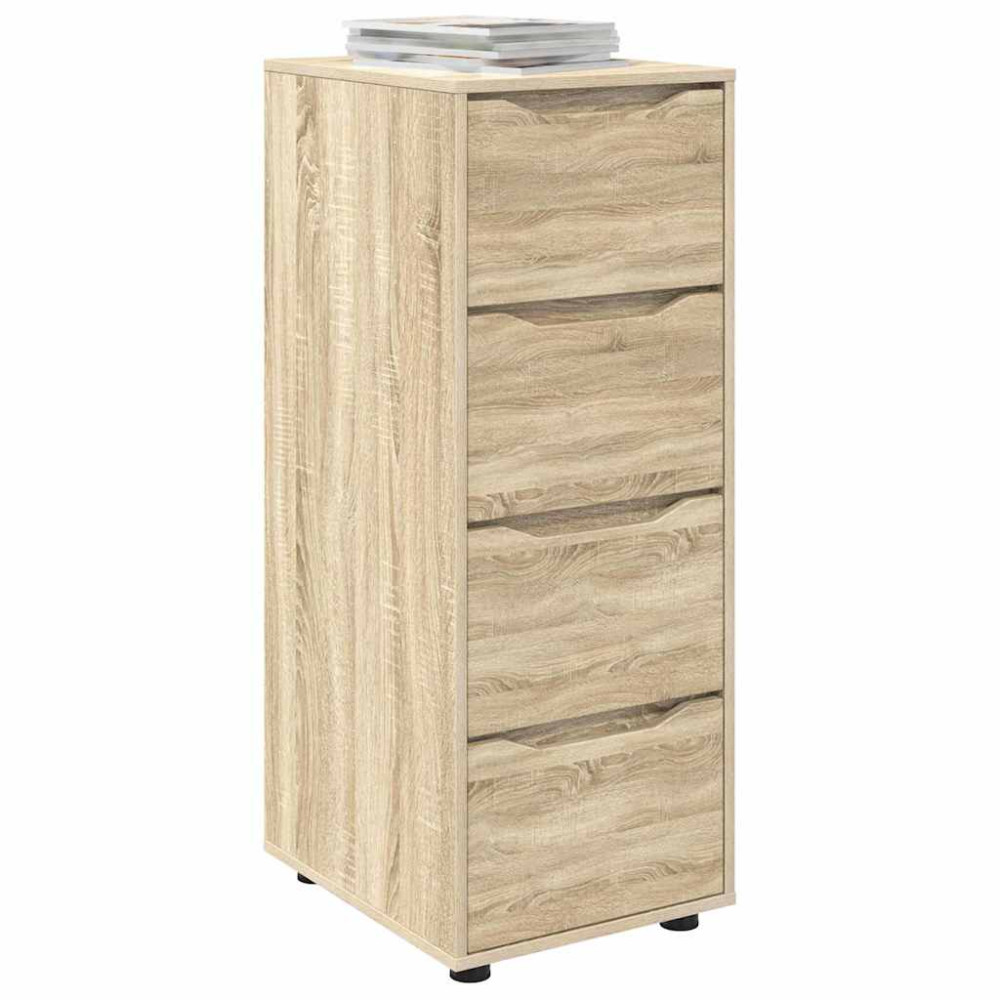 Produktbild för Förvaringsskåp Sonoma-ek 40 x 48 x 105 cm Konstruerat trä