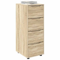 Produktbild för Förvaringsskåp Sonoma-ek 40 x 48 x 105 cm Konstruerat trä