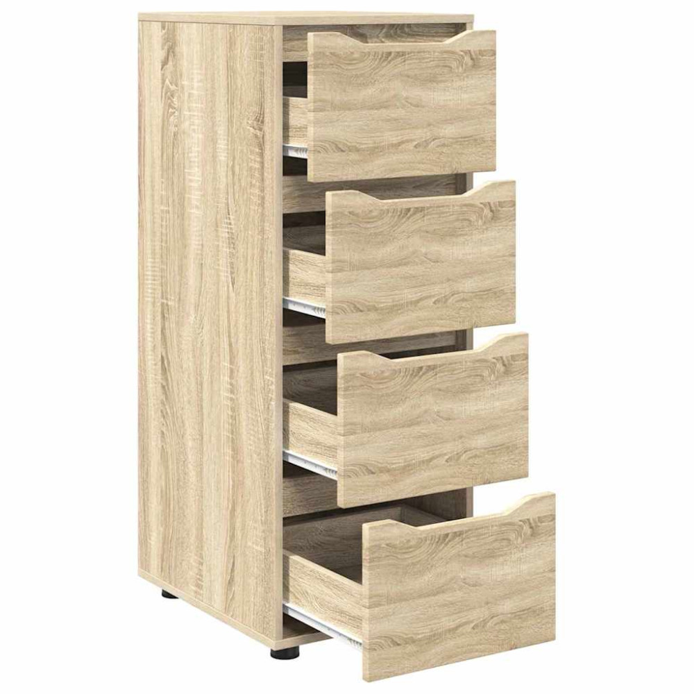 Produktbild för Förvaringsskåp Sonoma-ek 40 x 48 x 105 cm Konstruerat trä
