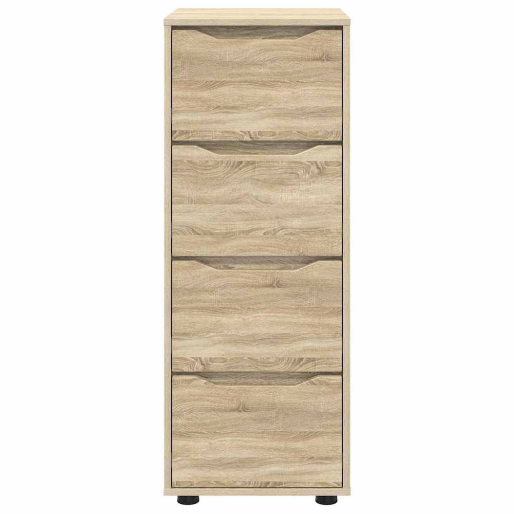 Produktbild för Förvaringsskåp Sonoma-ek 40 x 48 x 105 cm Konstruerat trä