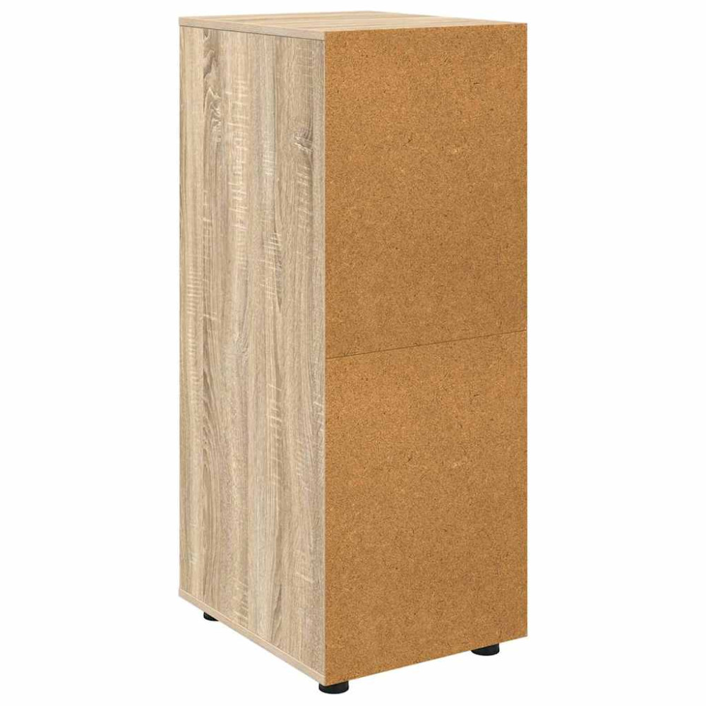 Produktbild för Förvaringsskåp Sonoma-ek 40 x 48 x 105 cm Konstruerat trä