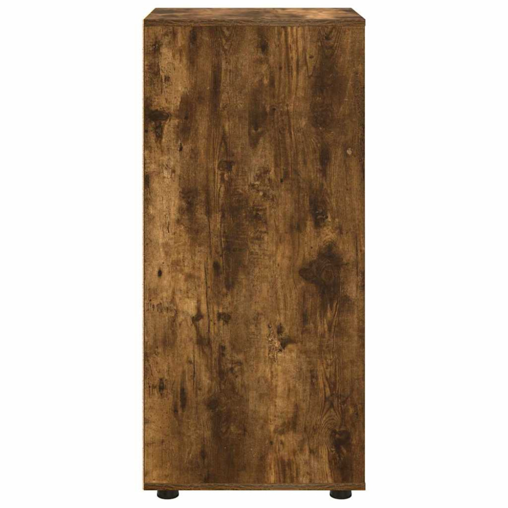 Produktbild för Förvaringsskåp Rökt ek 40 x 48 x 105 cm Konstruerat trä
