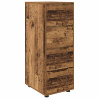 Produktbild för Förvaringsskåp Gammalt trä 40 x 48 x 105 cm Konstruerat trä