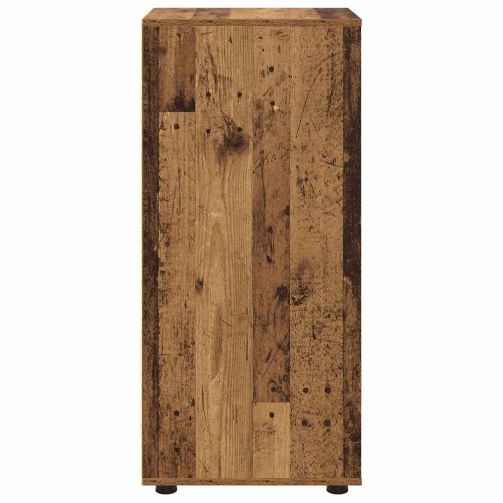 Produktbild för Förvaringsskåp Gammalt trä 40 x 48 x 105 cm Konstruerat trä