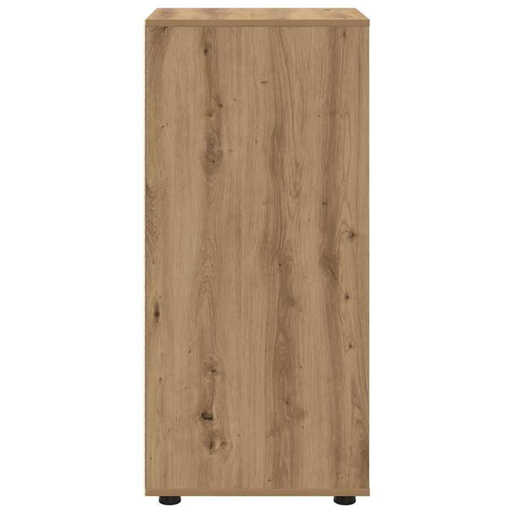 Produktbild för Förvaringsskåp 40 x 48 x 105 cm Konstruerat trä Artisan Ek