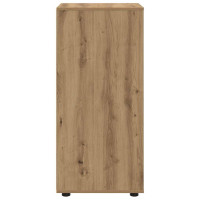 Produktbild för Förvaringsskåp 40 x 48 x 105 cm Konstruerat trä Artisan Ek