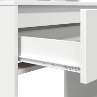 Produktbild för Sängrum Smyckesbord Vit 80 x 39,6 x 135 cm Konstruerat trä