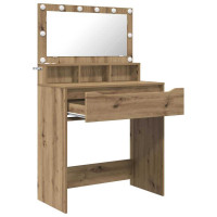 Produktbild för Sängrum Smyckesbord med låda Artisan Ek 80 x 39,6 x 135 cm