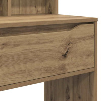 Produktbild för Sängrum Smyckesbord med låda Artisan Ek 80 x 39,6 x 135 cm