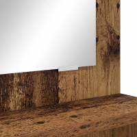 Produktbild för Sängrum Smyckesbord med låda Gammalt trä 80 x 39,6 x 135 cm