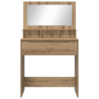 Produktbild för Sängrum Smyckesbord med låda Artisan Ek 80 x 39,6 x 135 cm