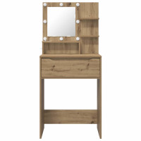 Produktbild för Sängrum Smyckesbord med låda Artisan Ek 80 x 39,6 x 135 cm