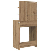Produktbild för Sängrum Smyckesbord med låda Artisan Ek 80 x 39,6 x 135 cm