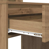 Produktbild för Sängrum Smyckesbord med låda Artisan Ek 80 x 39,6 x 135 cm