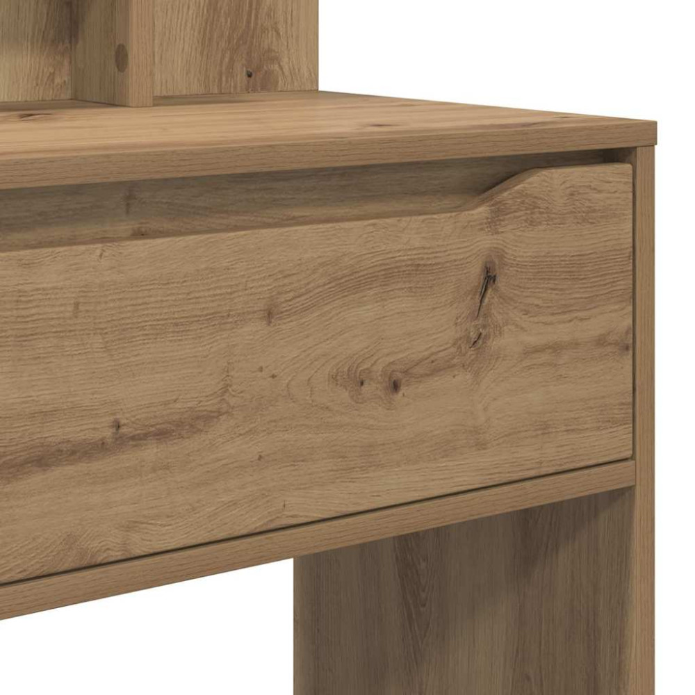 Produktbild för Sängrum Smyckesbord med låda Artisan Ek 80 x 39,6 x 135 cm