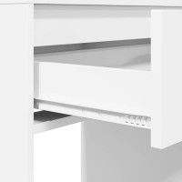Produktbild för Sängrum Smyckesbord Vit 80 x 39,6 x 135 cm Konstruerat trä