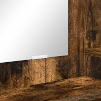 Produktbild för Sängrum Smyckesbord Rökt ek 80 x 39,6 x 135 cm Konstruerat trä