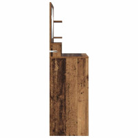 Produktbild för Sängrum Smyckesbord med låda Gammalt trä 80 x 39,6 x 135 cm