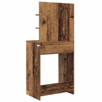 Produktbild för Sängrum Smyckesbord med låda Gammalt trä 80 x 39,6 x 135 cm