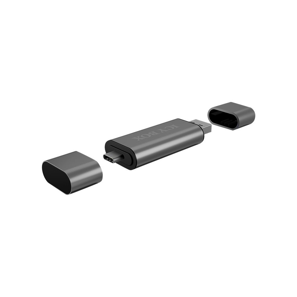 Produktbild för ICY BOX IB-CR200-C - kortläsare - USB 2.0