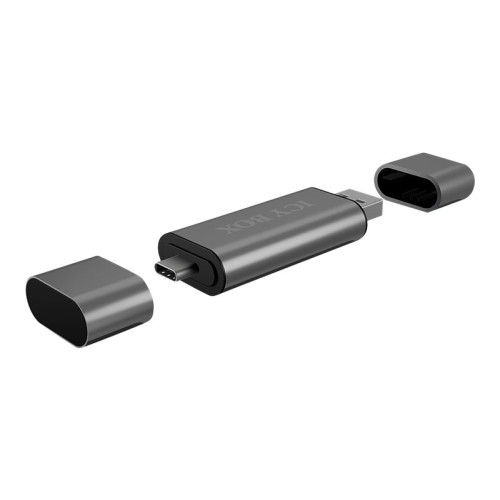 RAIDSONIC ICY BOX IB-CR200-C - kortläsare - USB 2.0