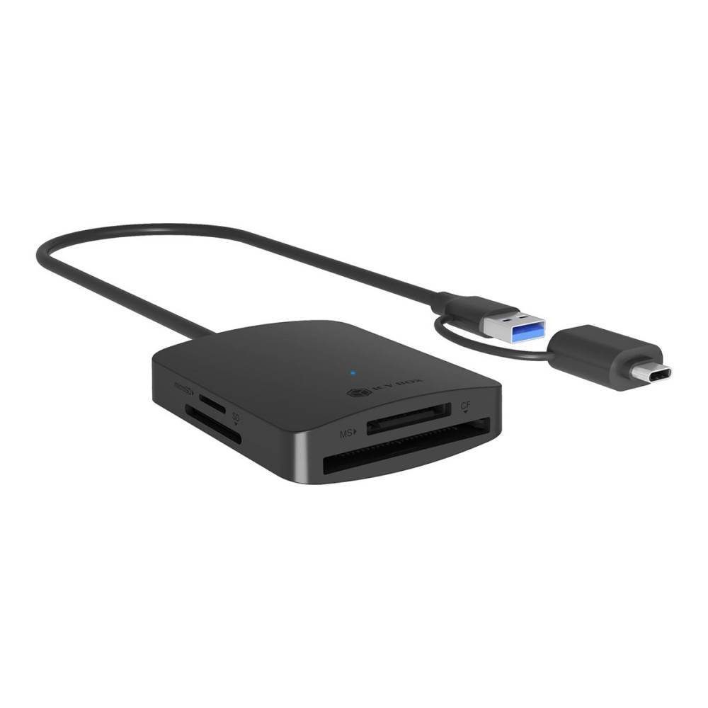 Produktbild för ICY BOX IB-CR302-CU3 - kortläsare - USB 3.2 Gen 1 / USB-C