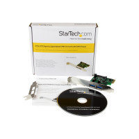 Produktbild för Startech PCI Express (PCIe) SuperSpeed USB 3.0-kortadapter med 2 portar och UASP – SATA-ström - USB-adapter - PCI Express x1 - USB 3.0 x 2