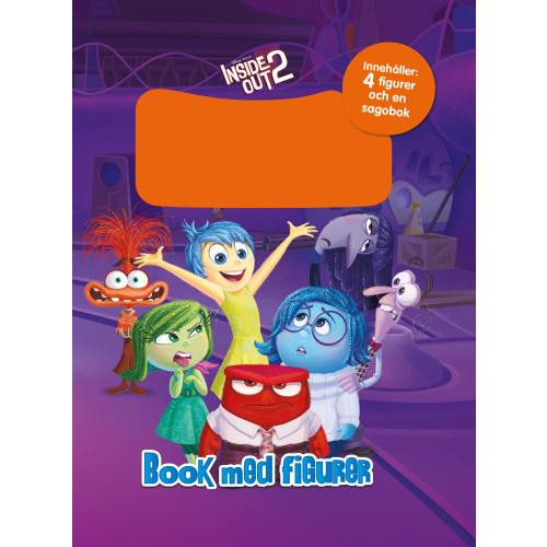 Alvilda Disney - Inside Out 2 (4 figurer och bok) (bok)