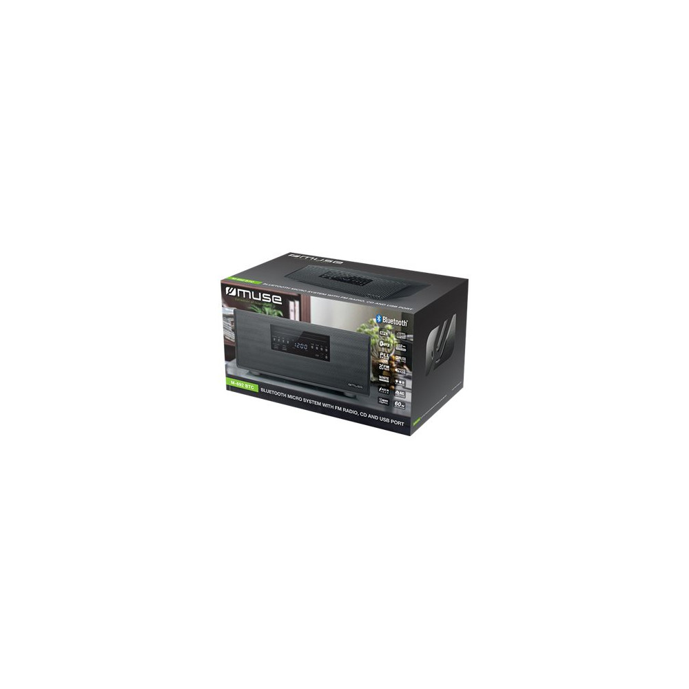 Produktbild för Muse M-692 BTC - mikrosystem