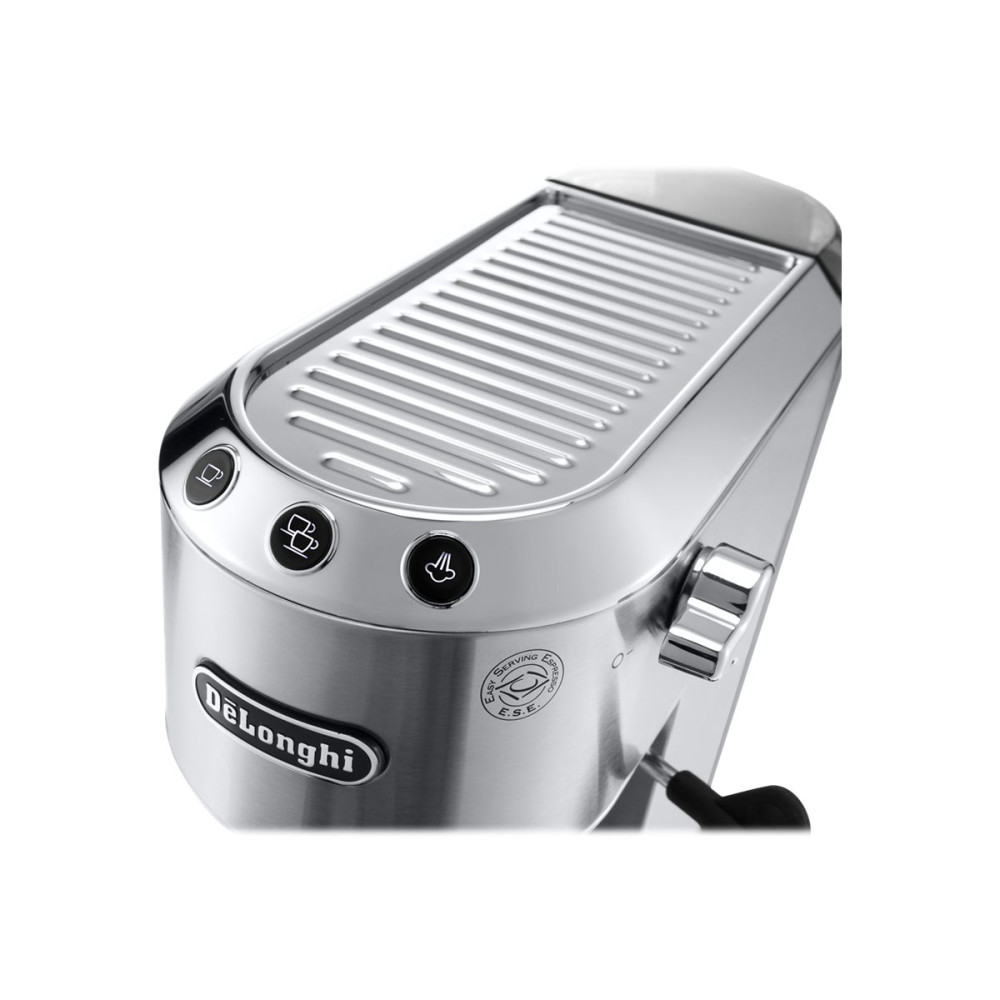 Produktbild för De'Longhi DEDICA EC 685.M - kaffemaskin med mjölkskummare - 15 bar - metall